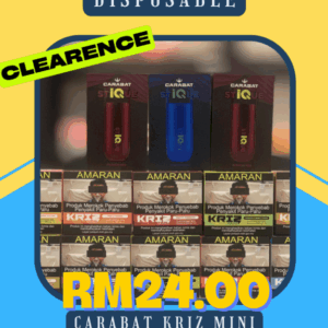 DISPOSABLE CARABAT KRIZ MINI CARTRIDGE