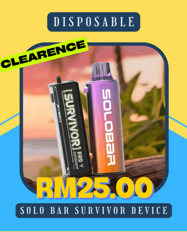 DISPOSABLE SURVIVOR SOLOBAR DEVICE