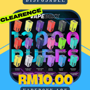 DISPOSABLE VAPEBOXX 12K