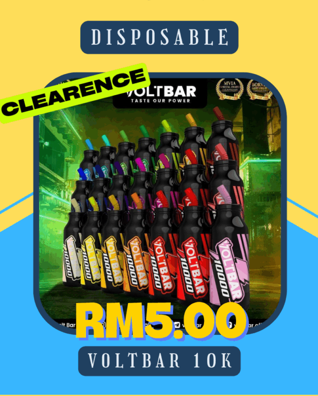 DISPOSABLE VOLTBAR 10K