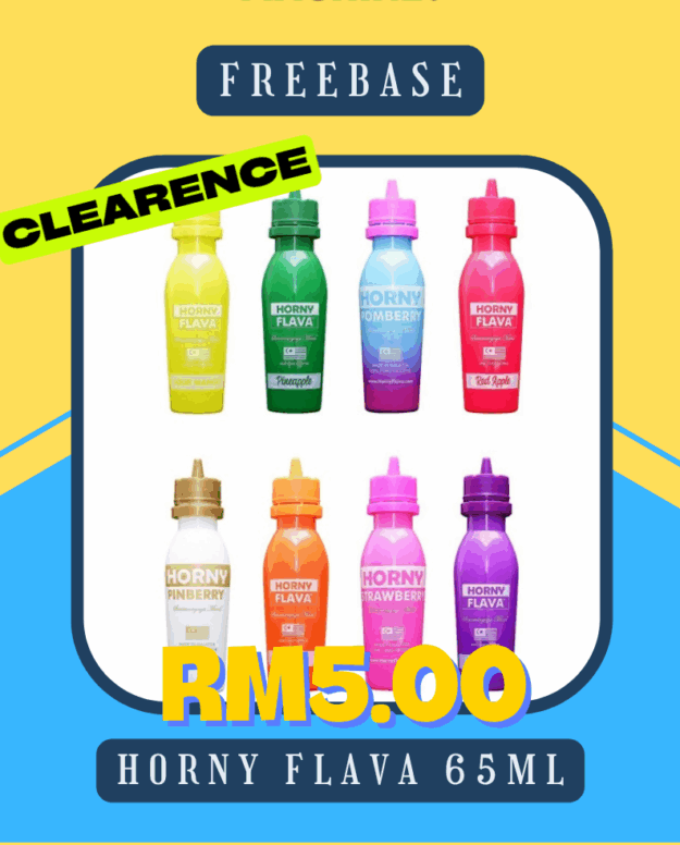 FREEBASE HORNY FLAVA 65ML