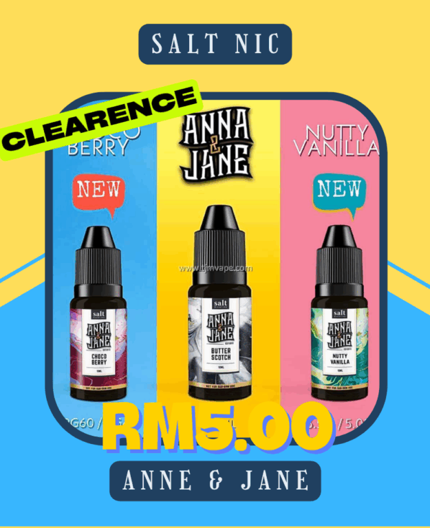SALT ANNA & JANE 10ML