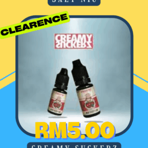 SALT CREAMY SUCKERZ 10ML