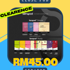 SERAPOD CARTRIDGE/FLAVOR