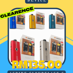 ASPIRE CLOUDFLASK S DEVICE